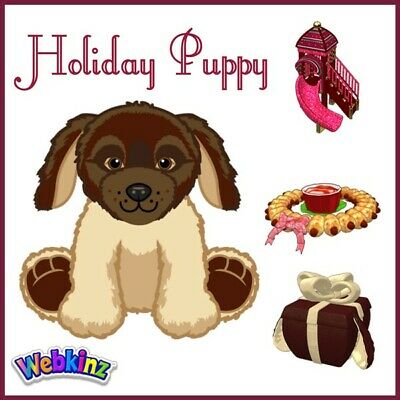 Webkinz jolly holiday puppy food