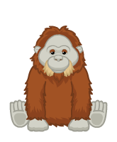 Webkinz orangutan name